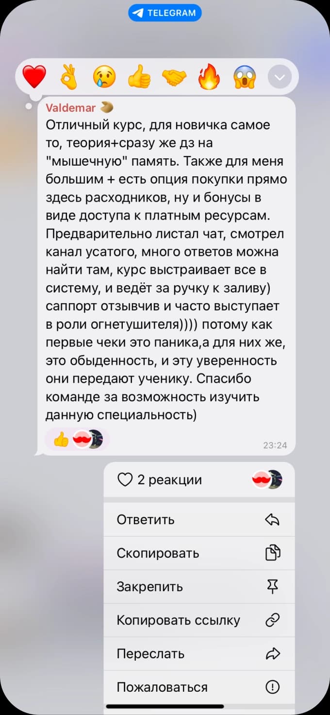 Відгук про курс №5